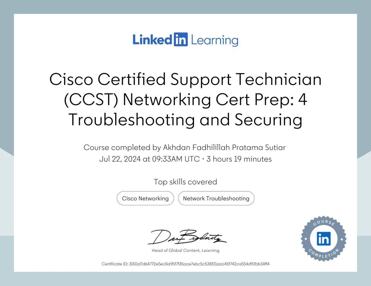Cisco CCST