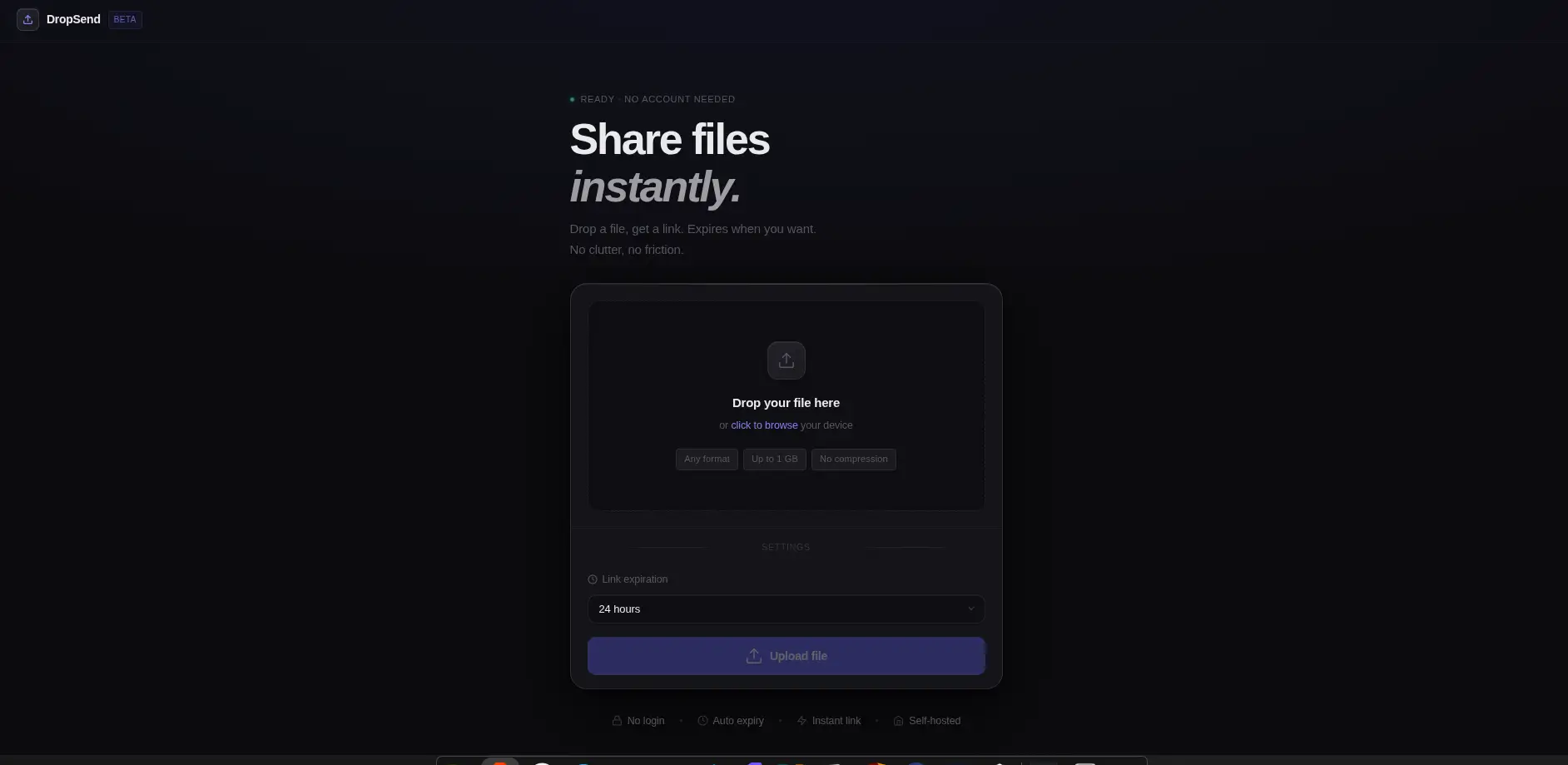 DropSend File Sharing